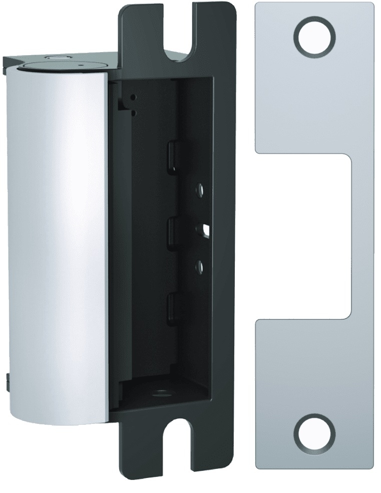 Picture of Hes 1006 J 630 Electric Strike - Fail secure - KD Faceplate - Satin Stainless Steel