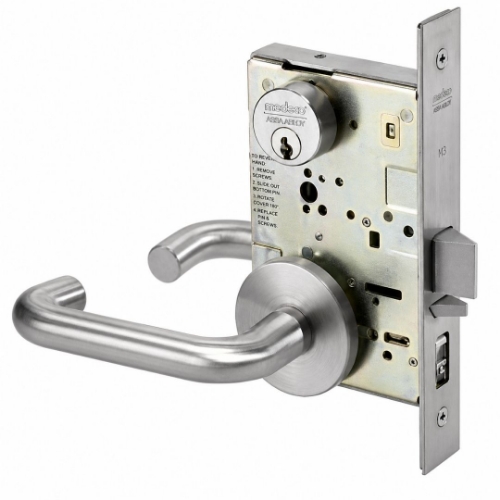 Picture of Accentra (Yale) CRR8807FL Mortise Entry Lever Lock, Carmel Lever