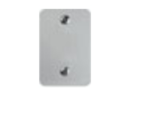 Picture of Detex 01P 628, P Blank Platefor Value Series Devices, Aluminum Painted