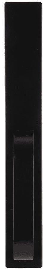 Picture of Detex 02AN 689 AN Straight Pull Trim with Blank Escutcheon, for Value Series Devices, Aluminum Painted