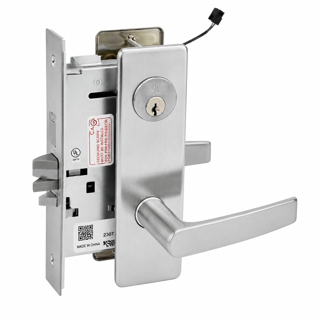 Picture of Corbin Russwin ML20906 ASM SEC Electrically Controlled Mortise Lock - Fail Secure - ASM Lever