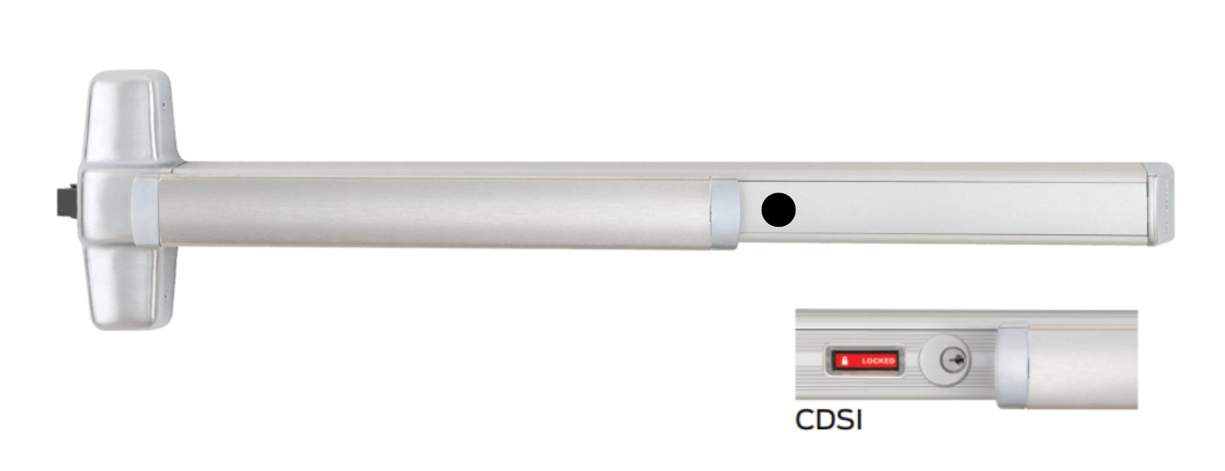 Picture of Von Duprin CDSI98EO / CDSI99EO Rim Panic Exit Device - Cylinder Dogging, Security Indicator