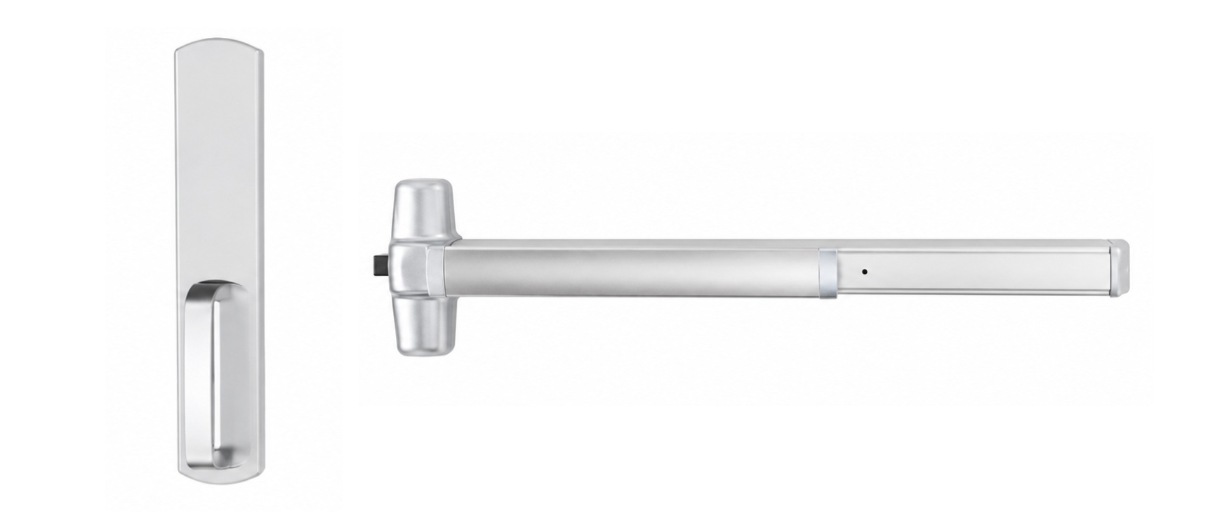 Picture of Von Duprin 98DT / 99DT Rim Panic Exit Device, Dummy Function, Escutcheon Pull