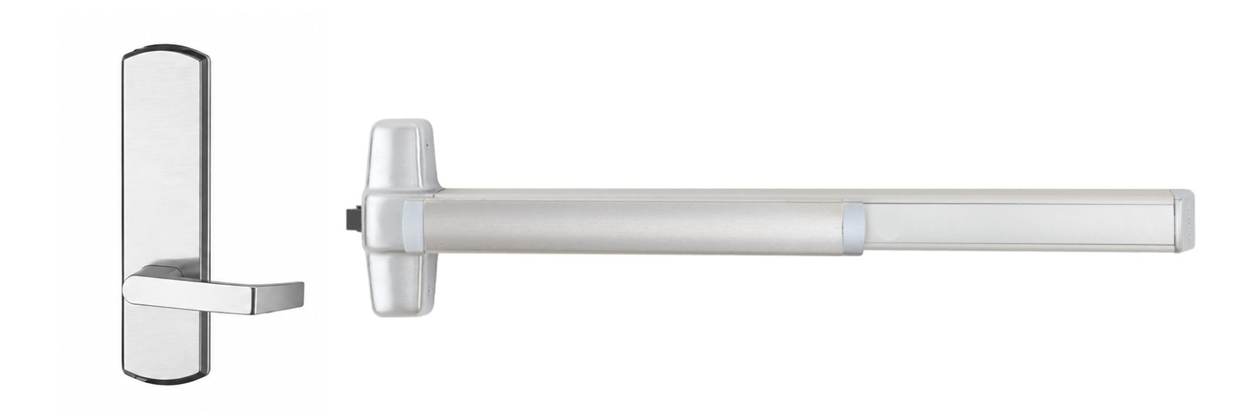 Picture of Von Duprin 98L-BE / 99L-BE Rim Panic Exit Device, with Blank Escutcheon