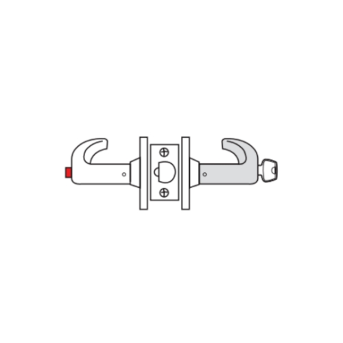 Picture of Sargent 10XG50 Grade 1 Hotel, Dormitory or Apartment Cylindrical Lock