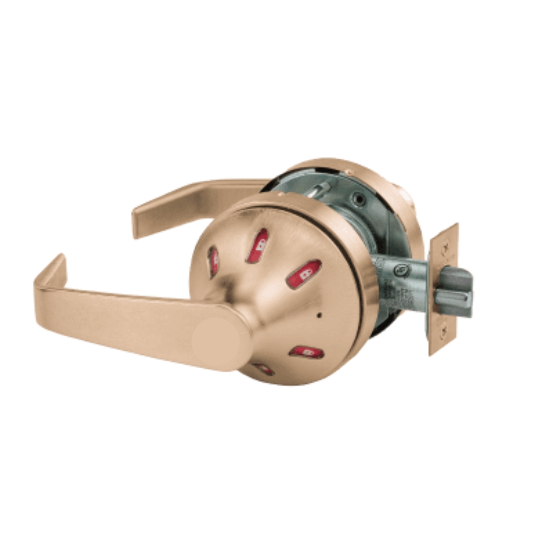 Picture of Sargent 10XU66 Grade 1 Privacy/Bathroom Cylindrical Lock, Non-Keyed