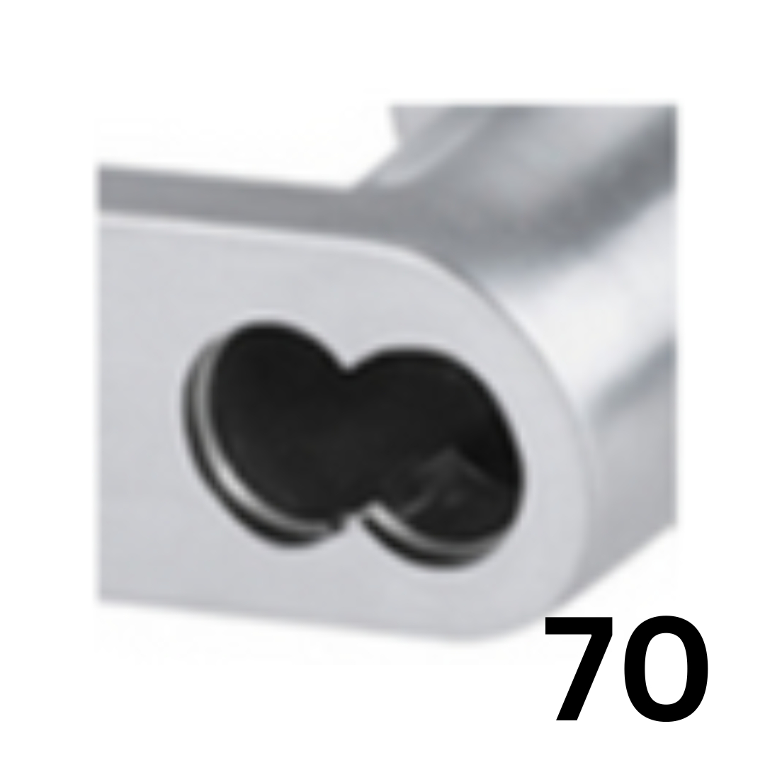 70 - Prepared for SFIC Interchangeable Core - Less Core